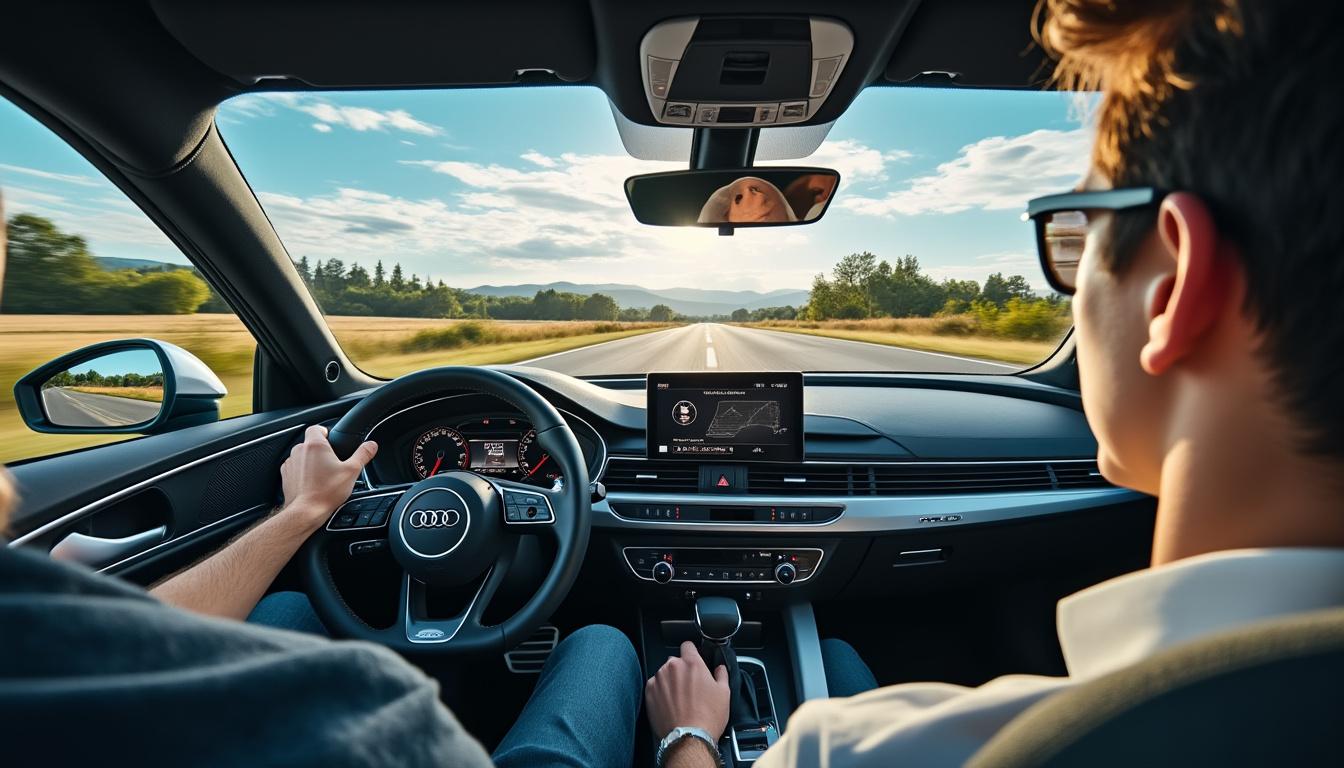 un jeune conducteur en permis probatoire a été intercepté à 178 km/h sur l'a6 au volant d'une audi a6, bien au-dessus de la limite autorisée. découvrez les détails de cette infraction spectaculaire.