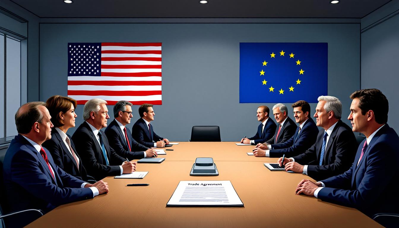 découvrez comment un nouvel accord commercial entre les états-unis et l'union européenne pourrait bouleverser les droits de douane sur les voitures, modifier les taxes sur les métaux et harmoniser les normes réglementaires, impactant ainsi les échanges transatlantiques.