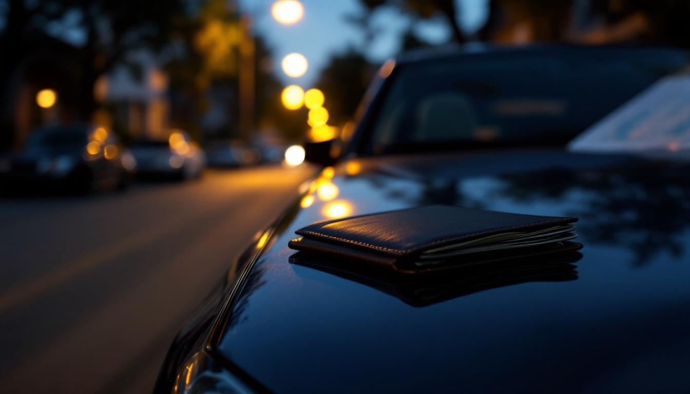 un portefeuille américain disparu depuis 11 ans a été retrouvé sous le capot d'une voiture, après que celle-ci ait parcouru plus de 200 000 km. découvrez cette incroyable histoire de perte et de retrouvailles inattendues !