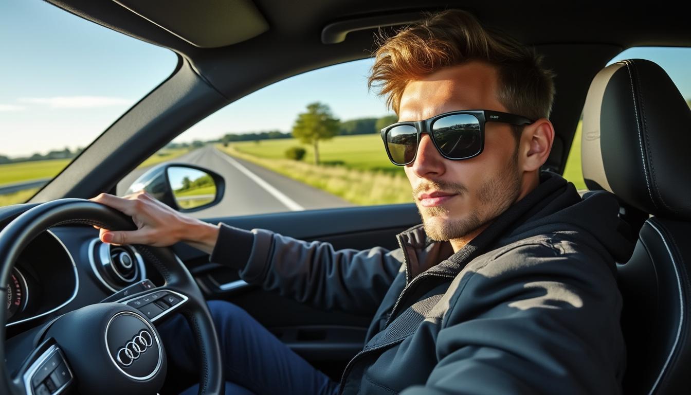 découvrez l'incident surprenant d'un touriste espagnol qui a perdu son permis de conduire en france alors qu'il conduisait une audi s3. une aventure pleine de rebondissements et d'émotions sur les routes françaises !