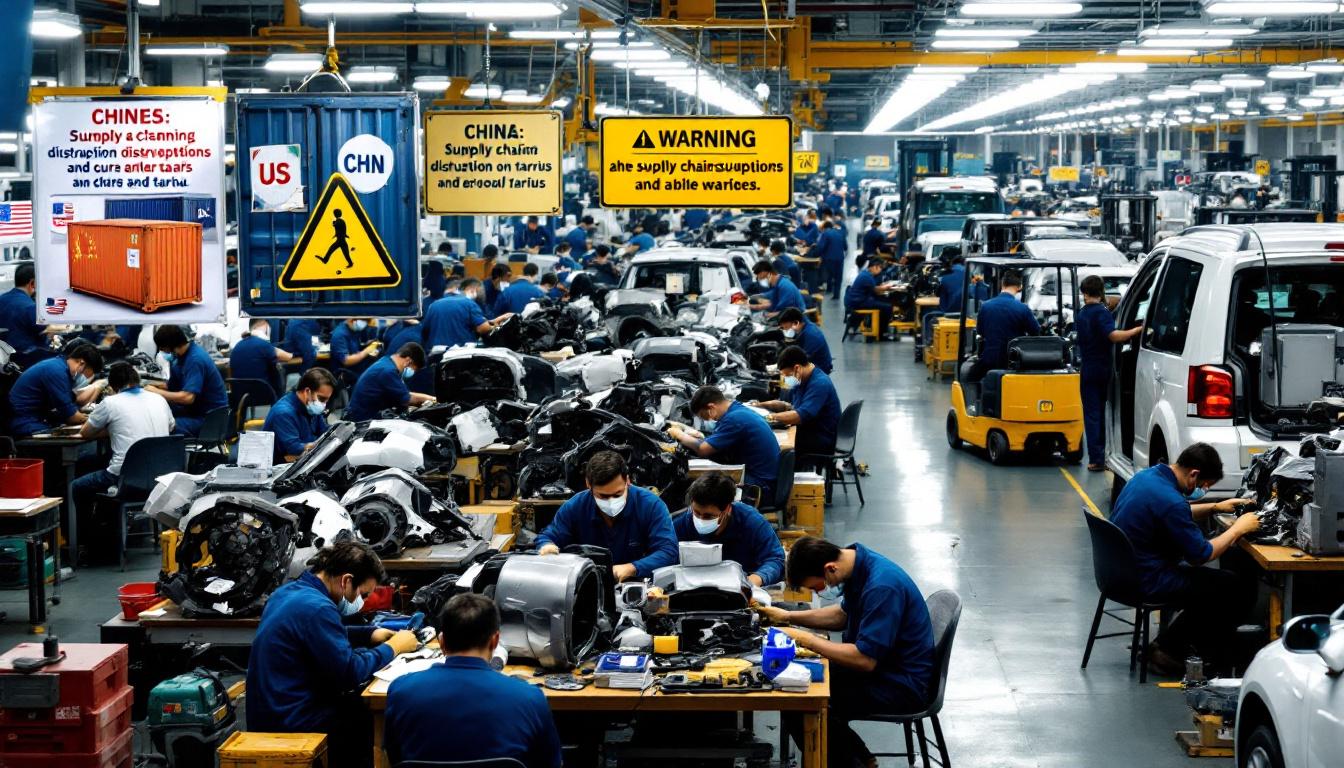 découvrez comment une nouvelle entreprise automobile en chine est touchée par les turbulences de la guerre commerciale, impactant ses opérations et son avenir dans un marché en pleine mutation.