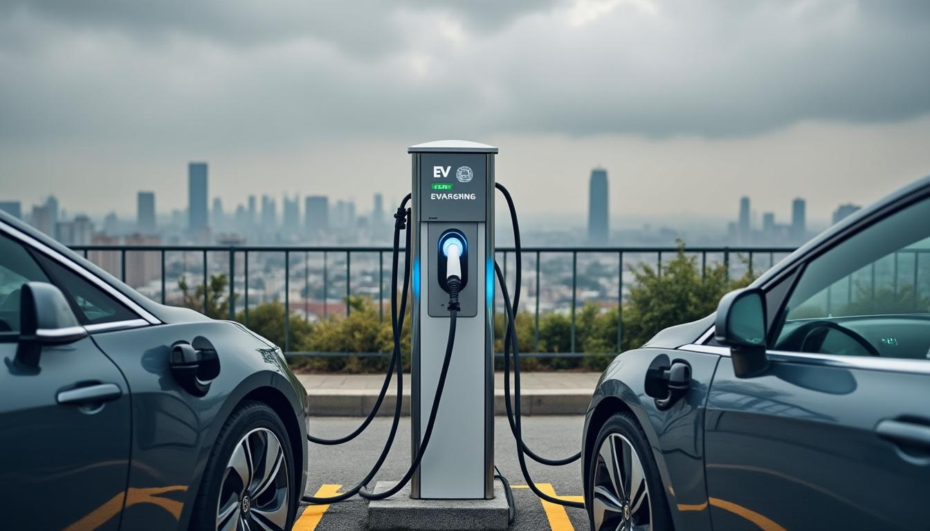 découvrez comment une étude récente met en lumière la concentration de particules fines autour des stations de recharge pour voitures électriques, soulignant les enjeux environnementaux liés à la transition énergétique.