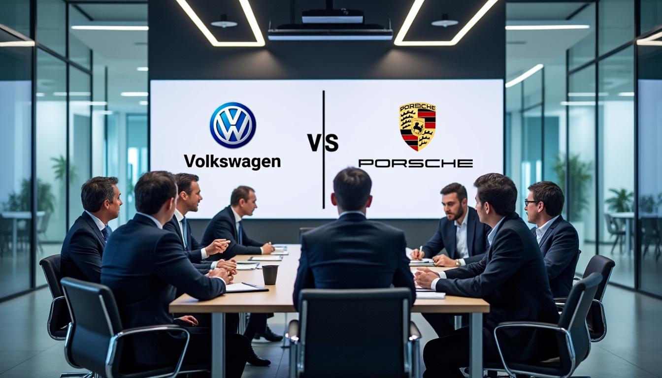 porsche chercherait un nouveau dirigeant afin de séparer sa gestion de celle de volkswagen, selon des sources proches du dossier. découvrez les enjeux et implications de ce changement stratégique pour les deux marques automobiles.