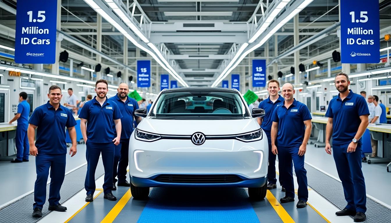 volkswagen franchit une étape majeure avec la livraison de plus de 1,5 million de véhicules électriques id., confirmant son leadership sur le marché de l’électromobilité. découvrez les clés de ce succès et son impact sur l’industrie automobile.