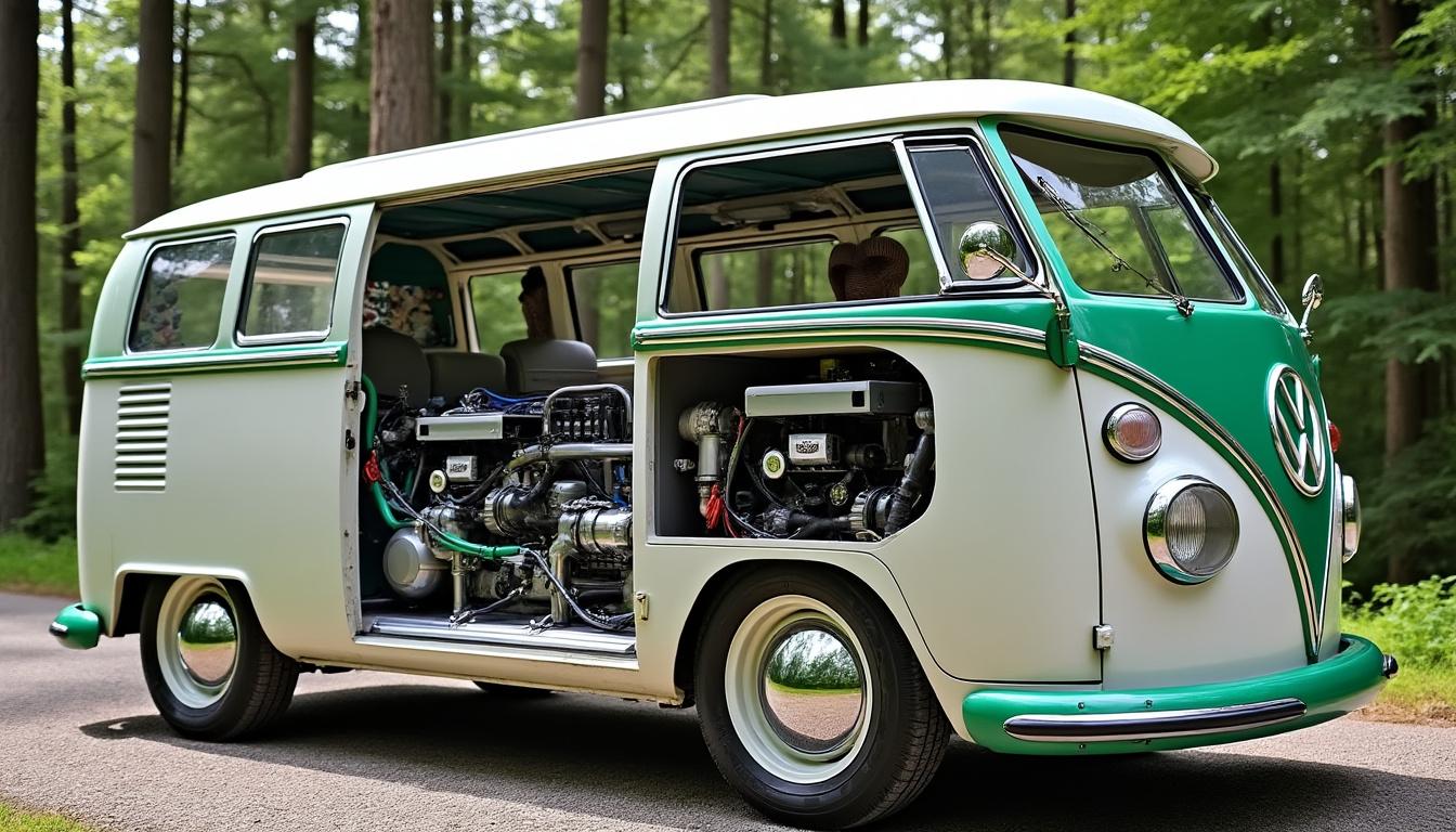 découvrez comment volkswagen transforme ses utilitaires d'occasion en modèles électriques grâce au rétrofit. une opportunité à ne pas manquer pour allier durabilité et praticité dans vos déplacements professionnels.