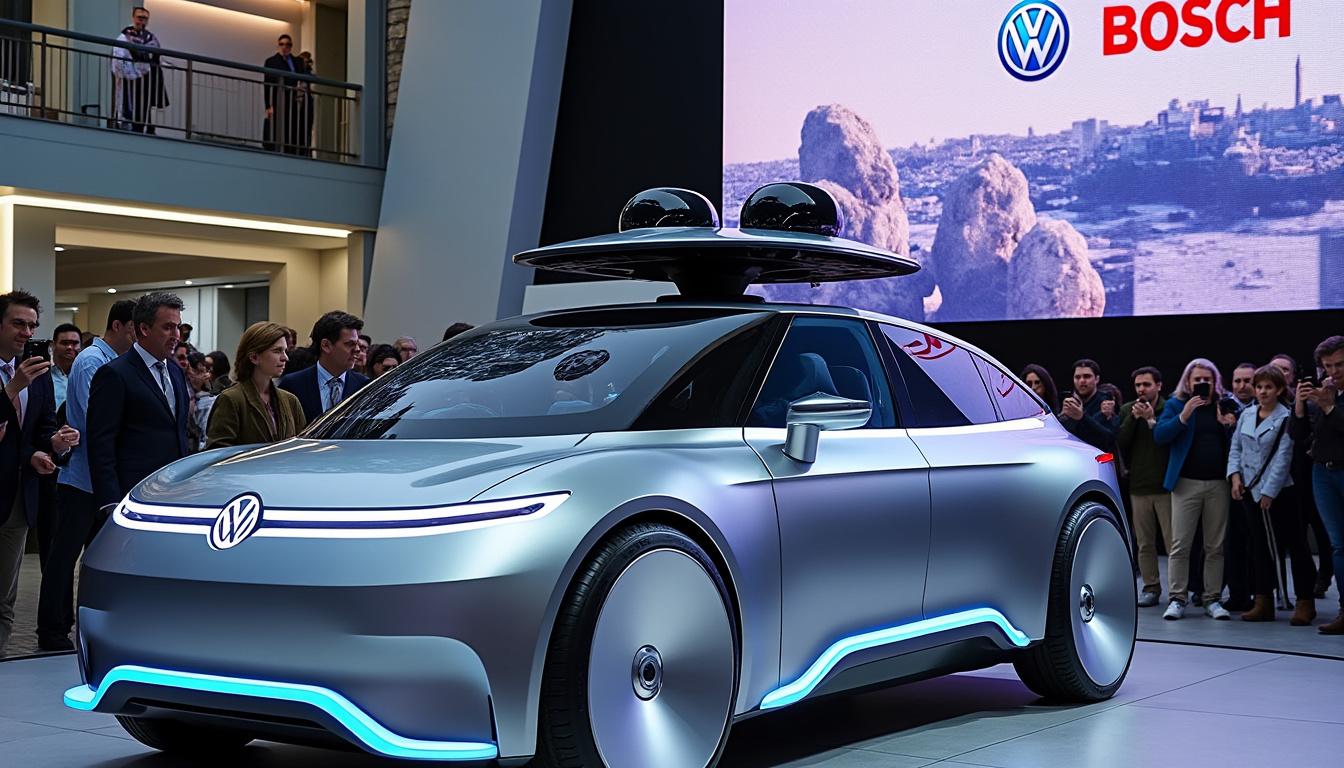 découvrez comment volkswagen et bosch s'associent pour transformer la conduite autonome. leur collaboration vise à lancer, d'ici 2026, des solutions innovantes accessibles à tous pour les voitures destinées au grand public.