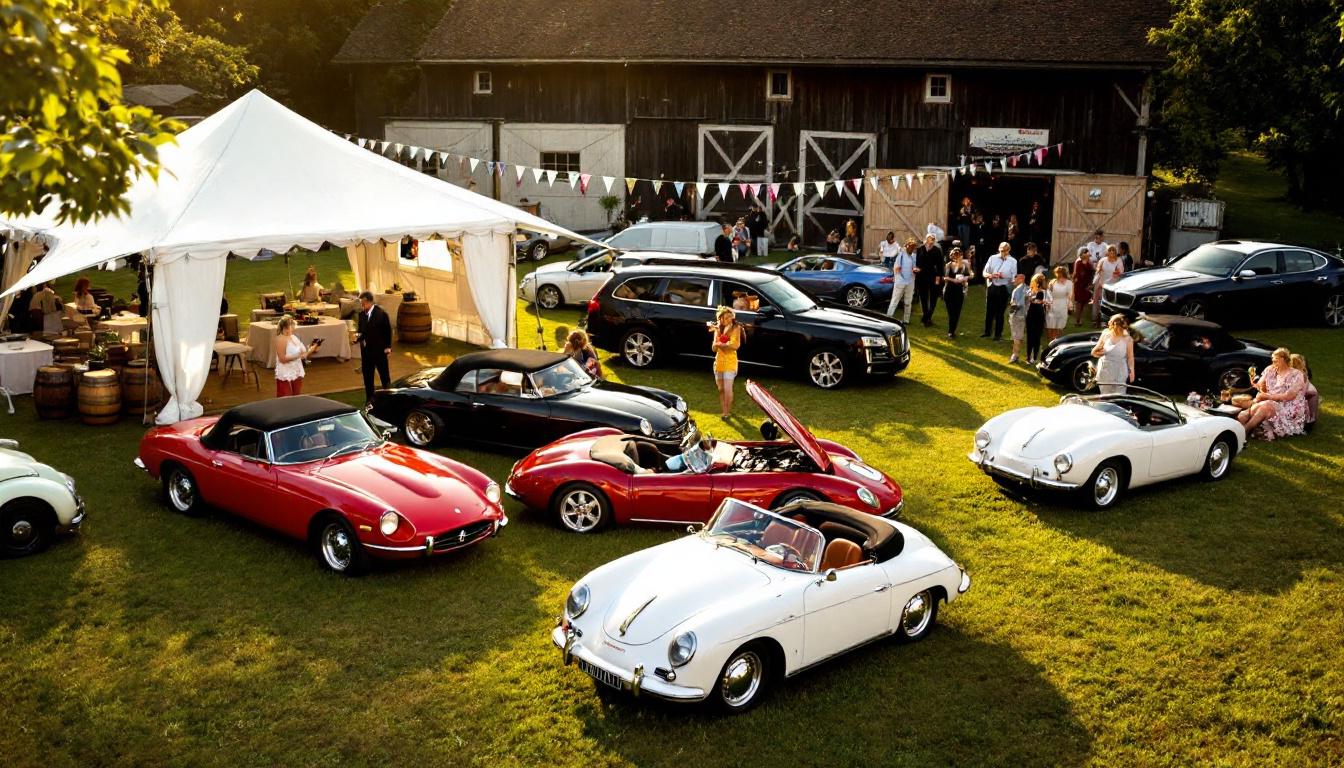 vivez une expérience unique lors de l'événement car & wine à l'hostellerie de rognes (13) : dégustations de vins locaux et exposition de voitures d'exception dans un cadre convivial en provence.