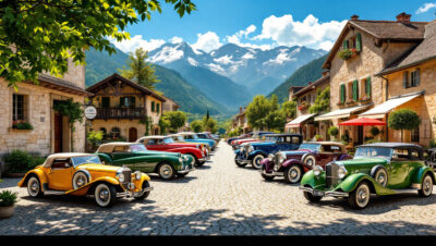 découvrez l'exposition d'automobiles anciennes à colmars, un événement incontournable dans le haut-verdon mettant à l'honneur les plus beaux joyaux automobiles et la passion des collectionneurs.