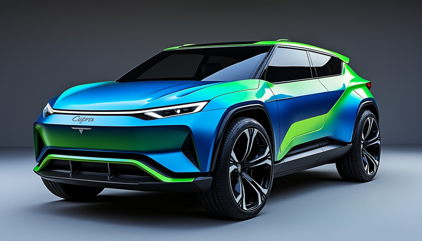 découvrez le cupra tindaya, un suv 100% électrique qui séduit par son design audacieux et futuriste. innovation, performance et élégance s’allient dans ce nouveau modèle incontournable de cupra.