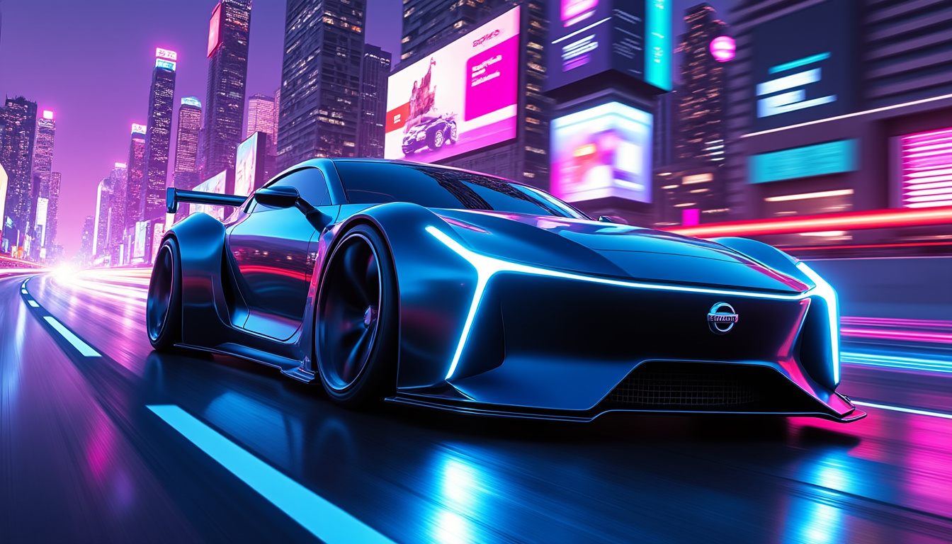 plongez dans l'univers du design futuriste de la nouvelle nissan gt-r 100% électrique. explorez ses innovations, son élégance moderne et ses performances d'avant-garde.