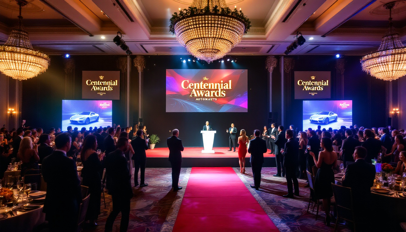 euisun chung et la famille chung honorés aux centennial awards d'automotive news pour leur impact et leur contribution exceptionnelle à l'industrie automobile internationale.