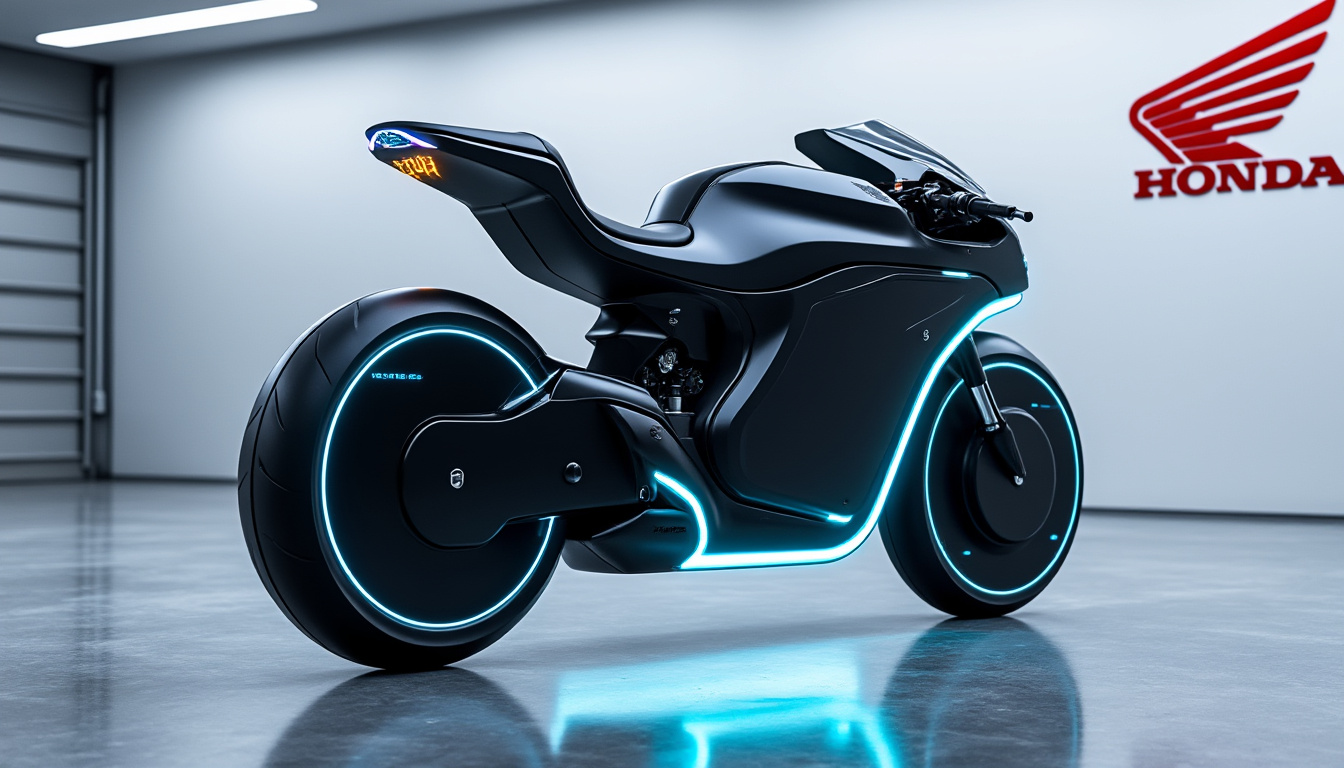 découvrez la première moto électrique innovante de honda, équipée d’un système de charge rapide pour une expérience de conduite performante, écologique et pratique. profitez d’une technologie de pointe, idéale pour tous vos déplacements urbains.