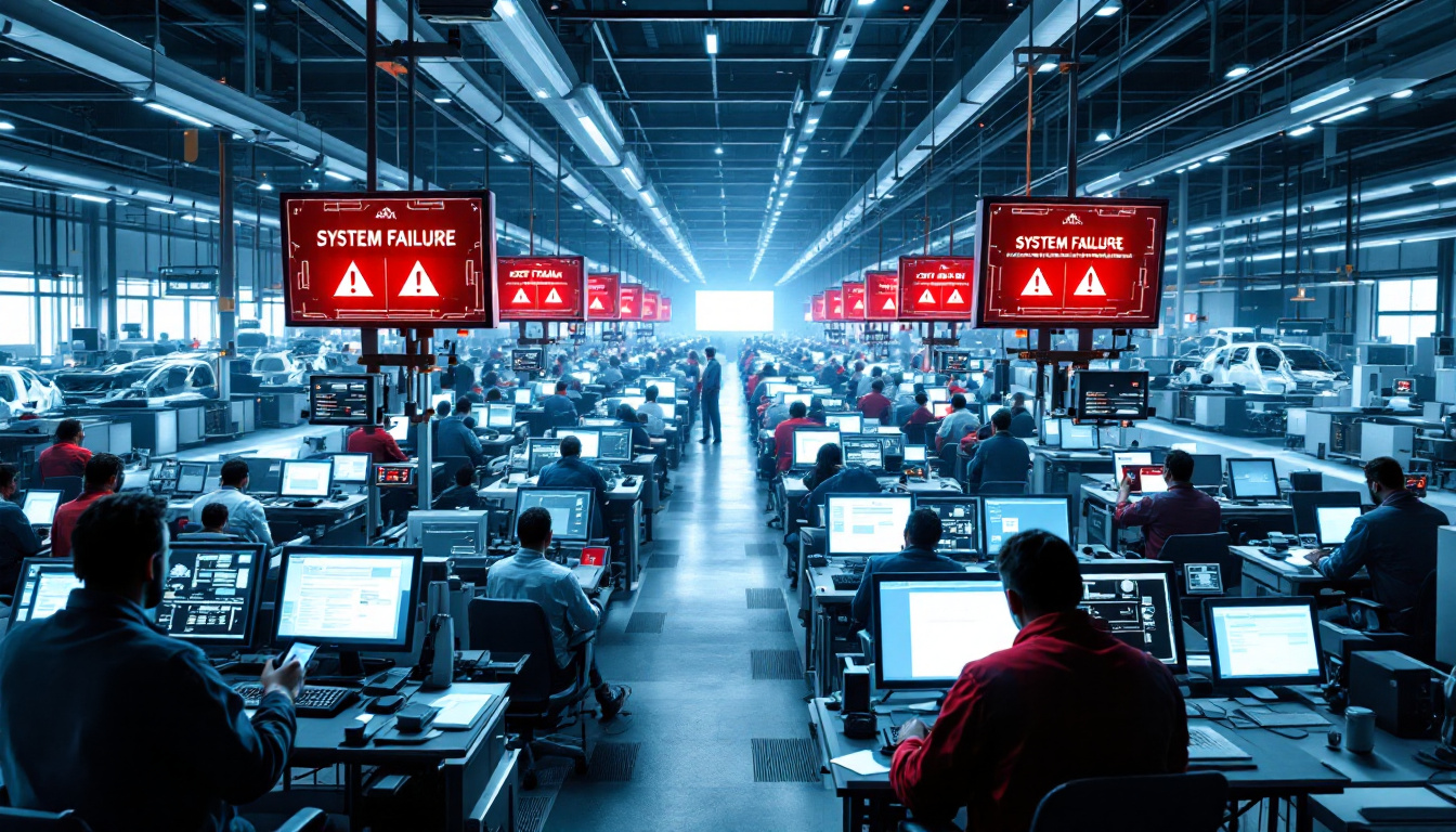 jaguar land rover est confronté à une cyberattaque majeure qui force l’extension de la fermeture de ses sites de production jusqu’en octobre. découvrez les impacts de cet incident sur ses activités estivales.