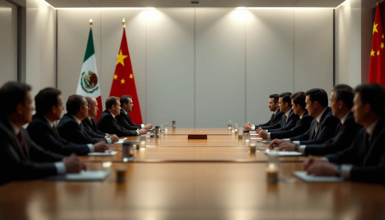 la chine réagit vivement à l’imposition de nouveaux droits de douane par le mexique sur le secteur automobile, dénonçant une mesure injuste et défendant ses intérêts commerciaux. découvrez les enjeux de ce différend entre les deux pays.