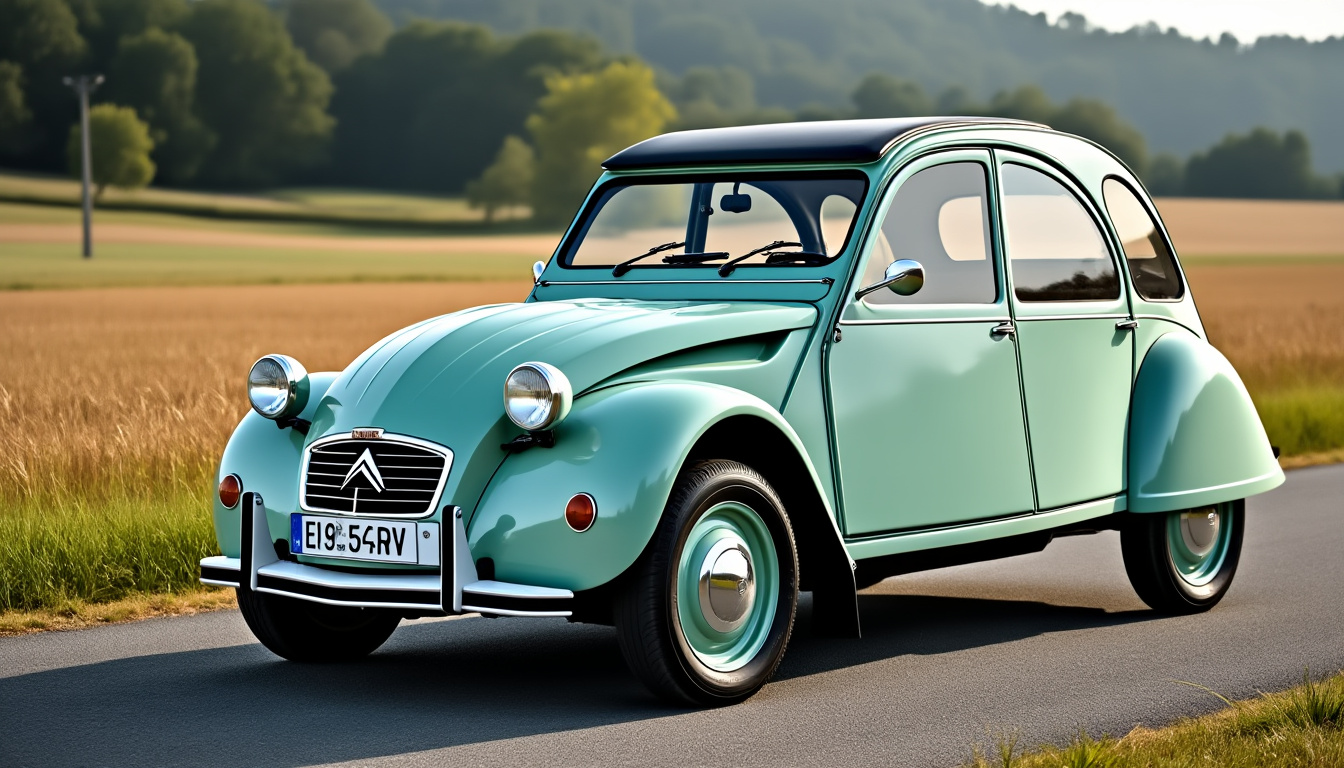 découvrez le grand retour de la citroën 2cv en 2025 : une série limitée à 200 exemplaires au design rétro inspiré du berlingo et au style vintage raffiné. un collector à ne pas manquer pour les passionnés d’automobile !