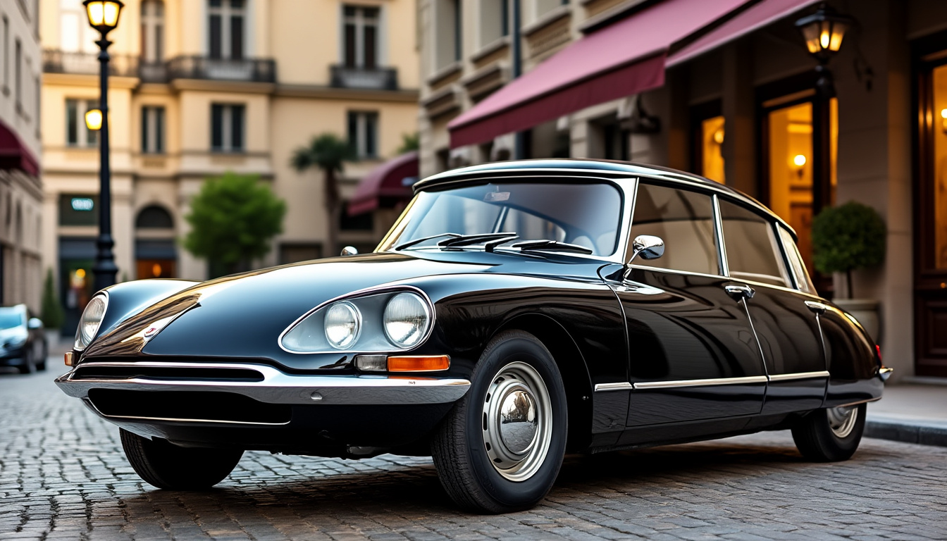 plongez dans l’histoire de la ds citroën, véritable icône des années 60 et symbole d’innovation des trente glorieuses. découvrez l’élégance et la légende de cette voiture mythique qui a marqué une époque.