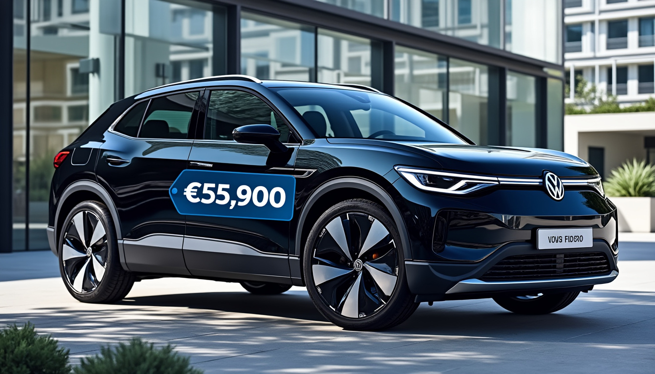 découvrez le volkswagen id.4 pro à un prix exceptionnel ! profitez de cette offre limitée, sous réserve de certaines conditions spécifiques à respecter. renseignez-vous pour bénéficier du meilleur tarif sur ce suv électrique moderne.