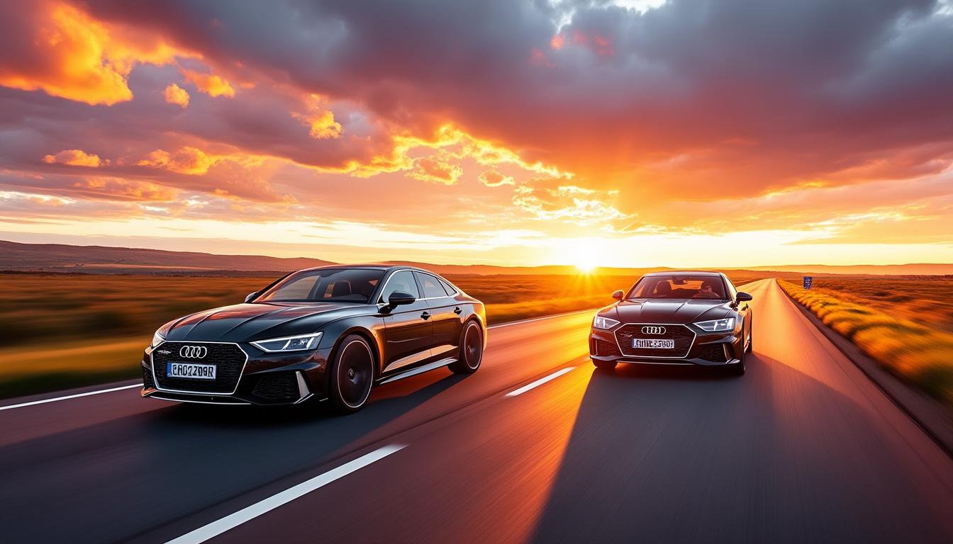 deux conducteurs d'audi adoptent un comportement routier dangereux près de liège. la scène, filmée et diffusée en ligne, suscite une vive indignation parmi les internautes.