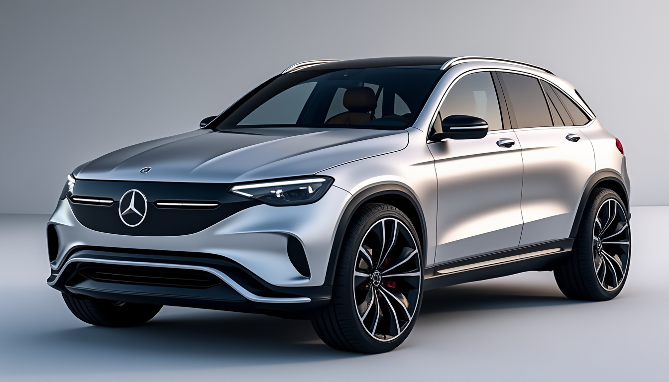 découvrez le nouveau mercedes glc électrique : un suv innovant offrant plus de 700 km d'autonomie, alliant performance, élégance et technologie de pointe pour une expérience de conduite inédite.