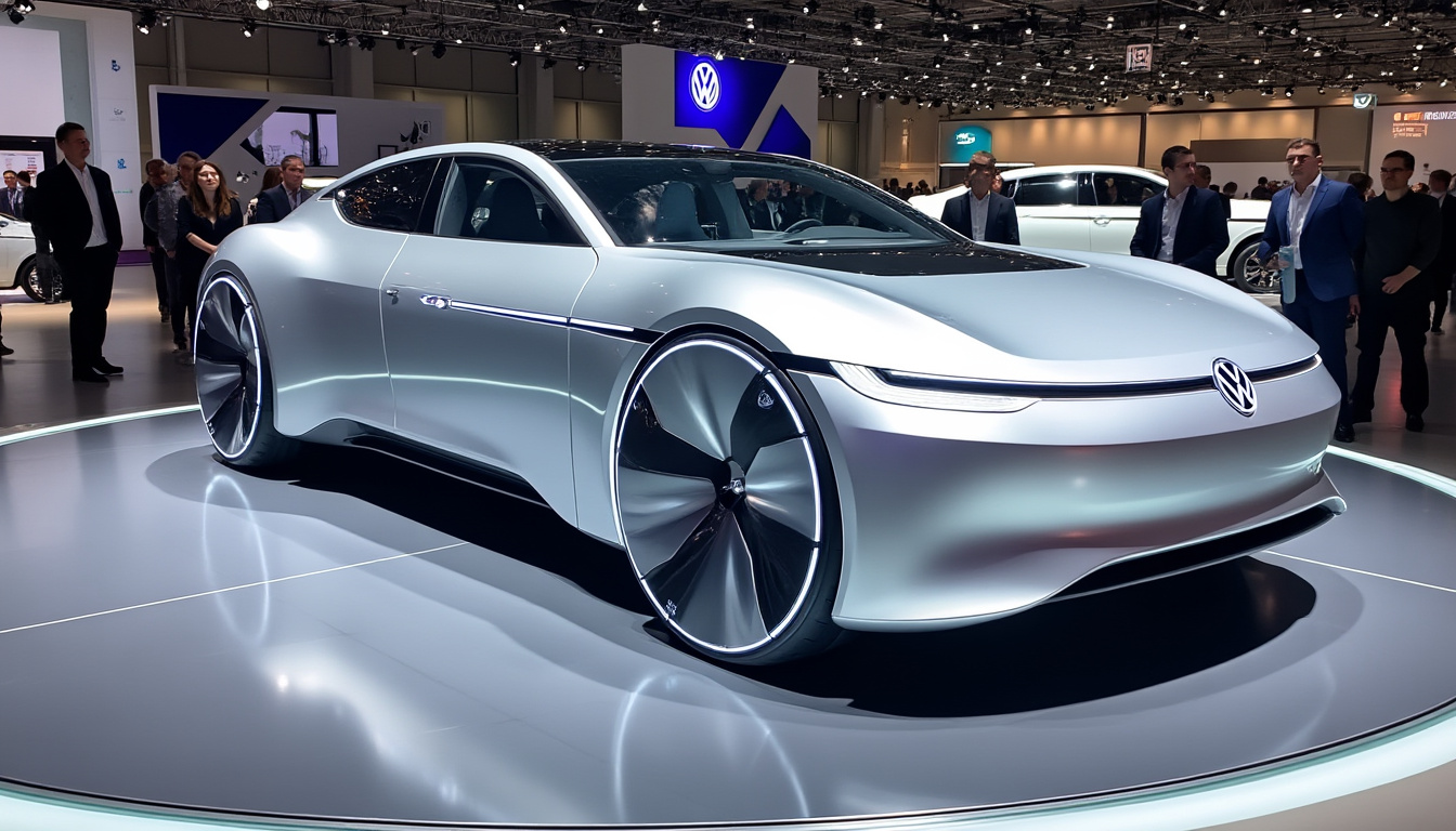 découvrez au salon de l'automobile de munich la nouvelle gamme volkswagen : quatre modèles électriques innovants, accessibles à moins de 25 000 euros, alliant technologie, design et écologie. une révolution électrique à prix abordable !