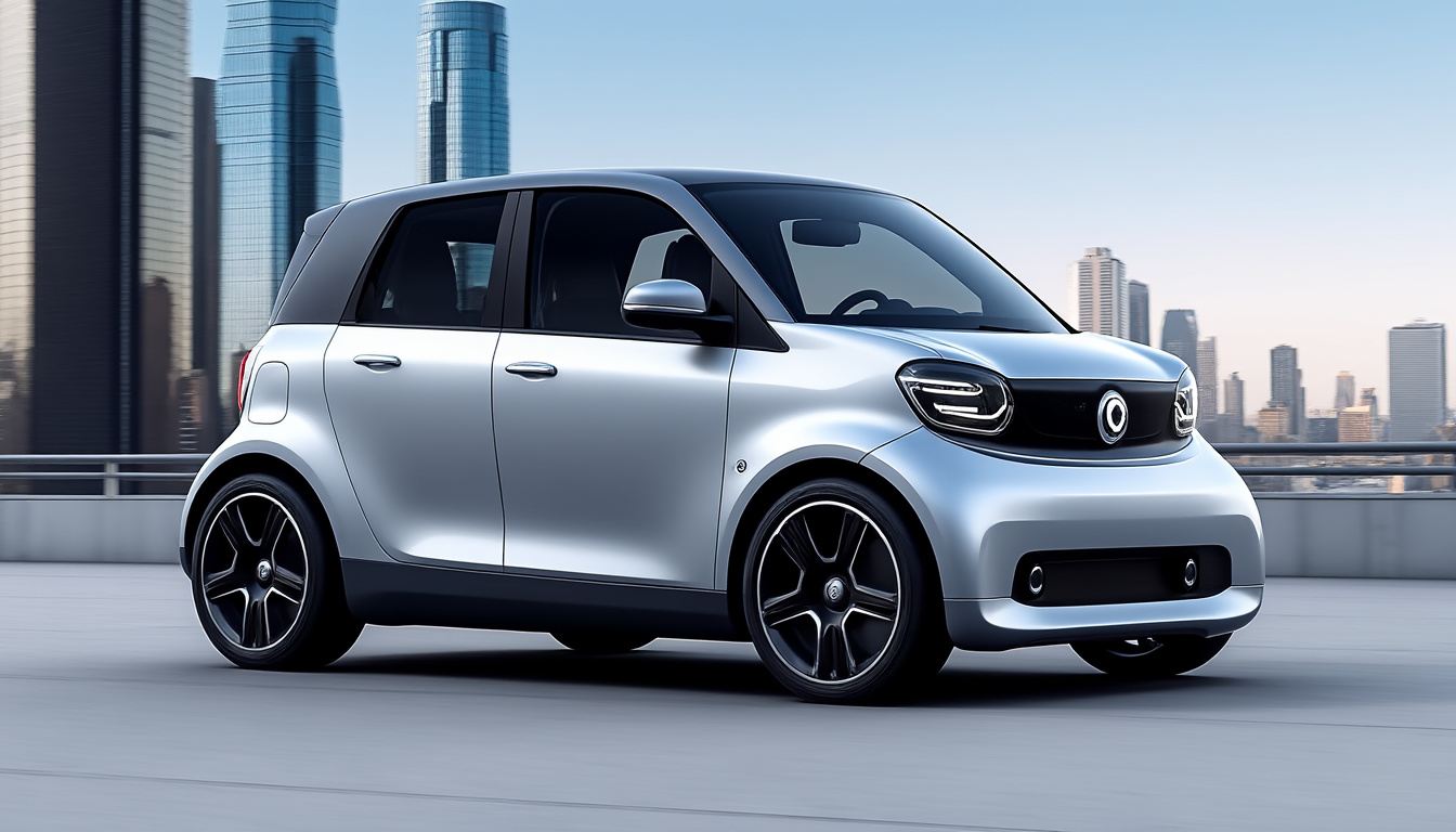 découvrez comment smart réinvente sa citadine électrique biplace avec un nouveau modèle attendu pour 2026 : design innovant, performances améliorées et technologies de pointe au rendez-vous.