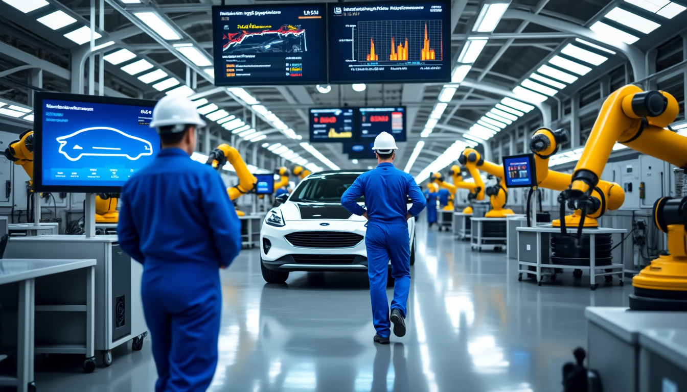 découvrez comment ford réduit ses effectifs en raison de la transition vers les véhicules électriques, une décision marquant un tournant majeur dans l'industrie automobile.