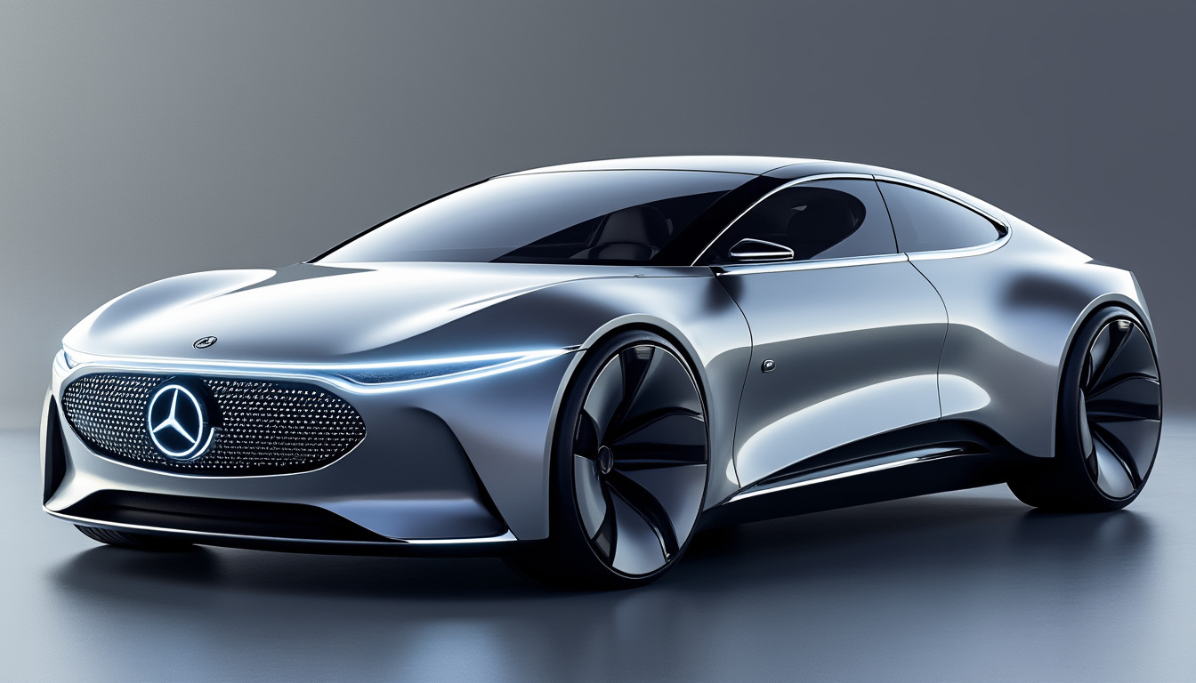 découvrez pourquoi mercedes a opté pour un design unique dans ses véhicules électriques et comment ces choix stylistiques reflètent innovation et performance.