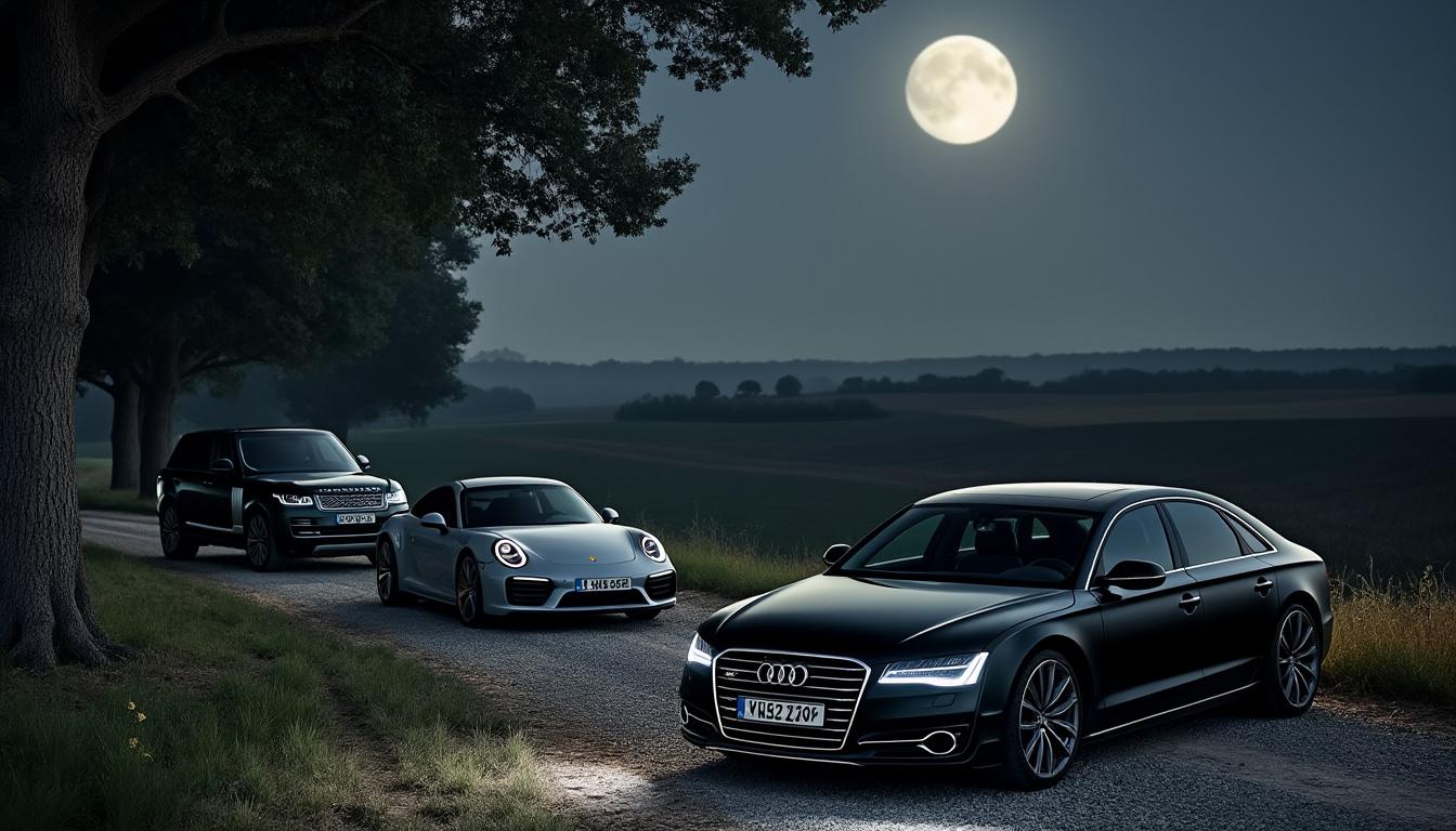 quatre personnes ont été reconnues coupables de vols de véhicules de luxe, incluant audi, porsche et range rover, dans l'ouest. découvrez les détails du jugement et les circonstances de cette affaire de criminalité organisée.