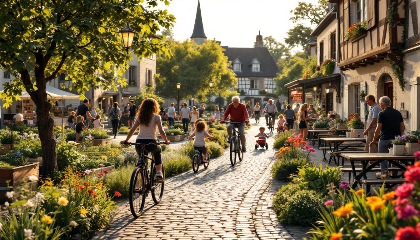 découvrez la nouvelle voie douce de bourg-blanc, bientôt ouverte dès avril pour des déplacements agréables et sécurisés.