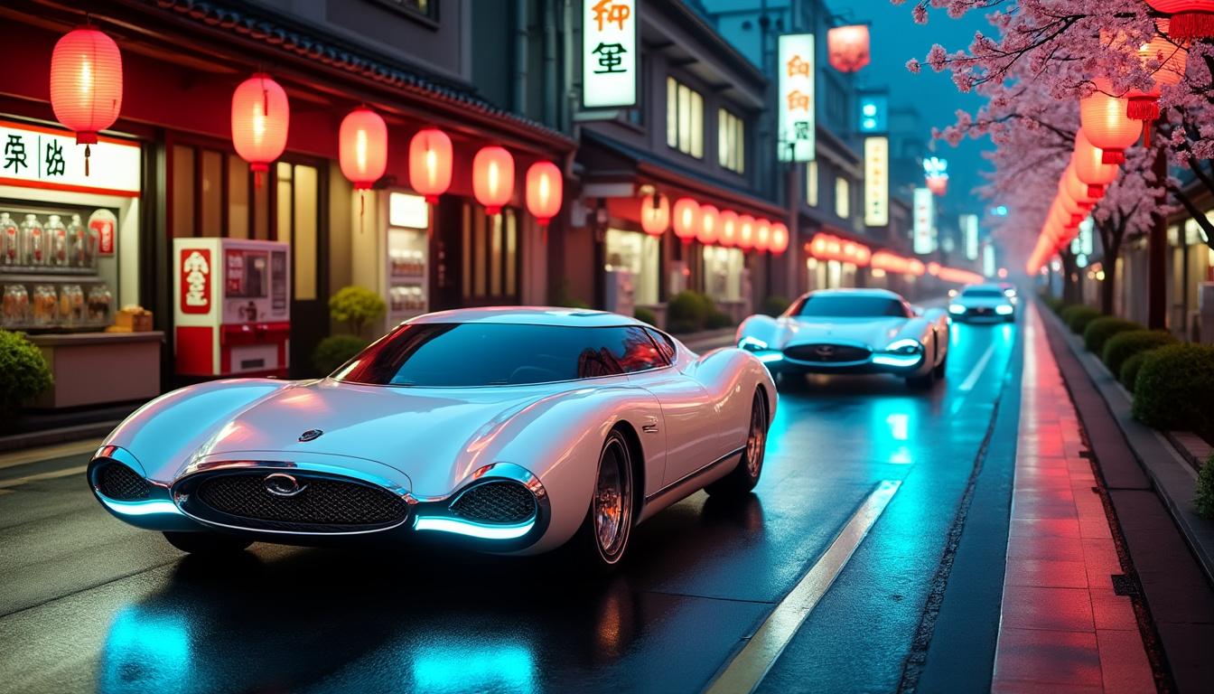 découvrez comment les voitures électriques rétro du tarn séduisent désormais les passionnés au japon, alliant charme vintage et technologie moderne.