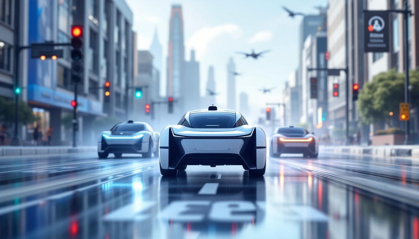 uber s'associe à un concurrent de tesla pour déployer jusqu'à 50 000 robotaxis autonomes, révolutionnant ainsi le transport urbain et l'avenir de la mobilité.