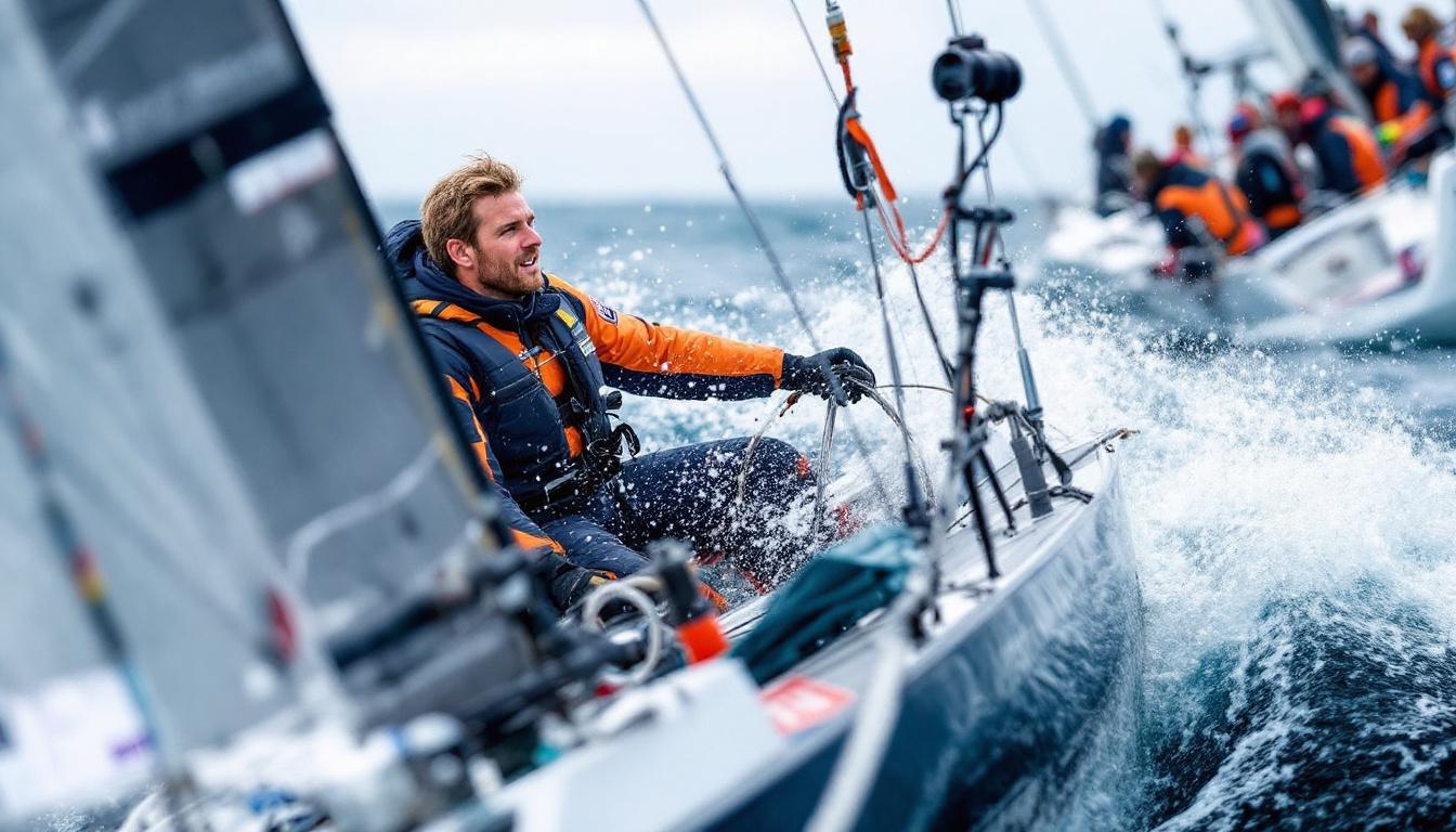 le groupe automobile gca s'élance à la route du rhum avec le skipper gilles lamiré, promettant une aventure maritime pleine de talent et de détermination.