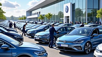 volkswagen rappelle près de 100 000 voitures électriques en allemagne en raison d'un défaut technique, assurant la sécurité et la qualité de ses véhicules.
