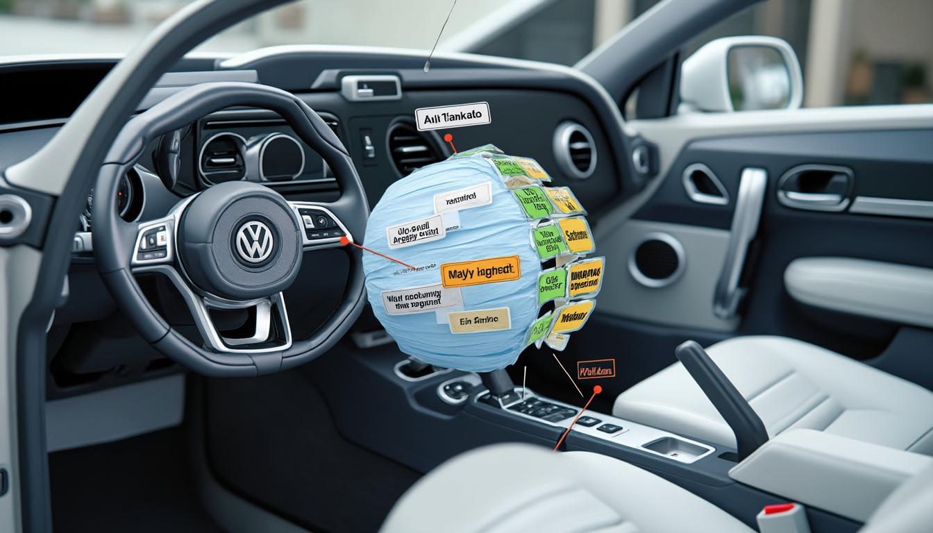 découvrez les enjeux des airbags takata chez volkswagen, confronté à des alertes de sécurité persistantes et leurs conséquences pour les conducteurs.